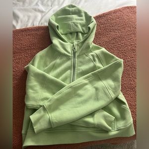 Lululemon 1/4 zip scuba hoodie